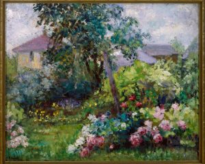 THE GARDEN, PAINTED BY ALICE HUGY