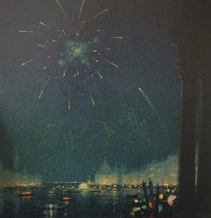 Carnival in Venice, undated, by Axel David Ericson